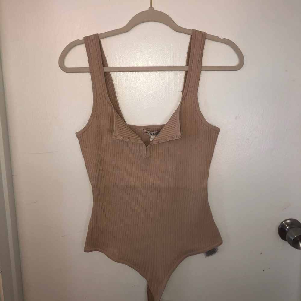 Nude Guess bodysuit. Size L